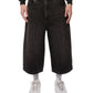 Llc Achromatic Jorts Black