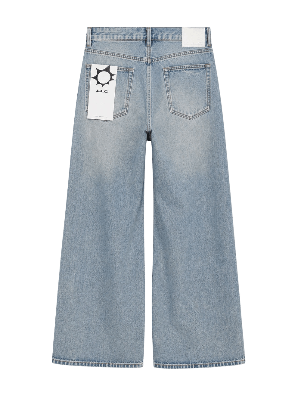 Llc Baggy Destruction Indigo