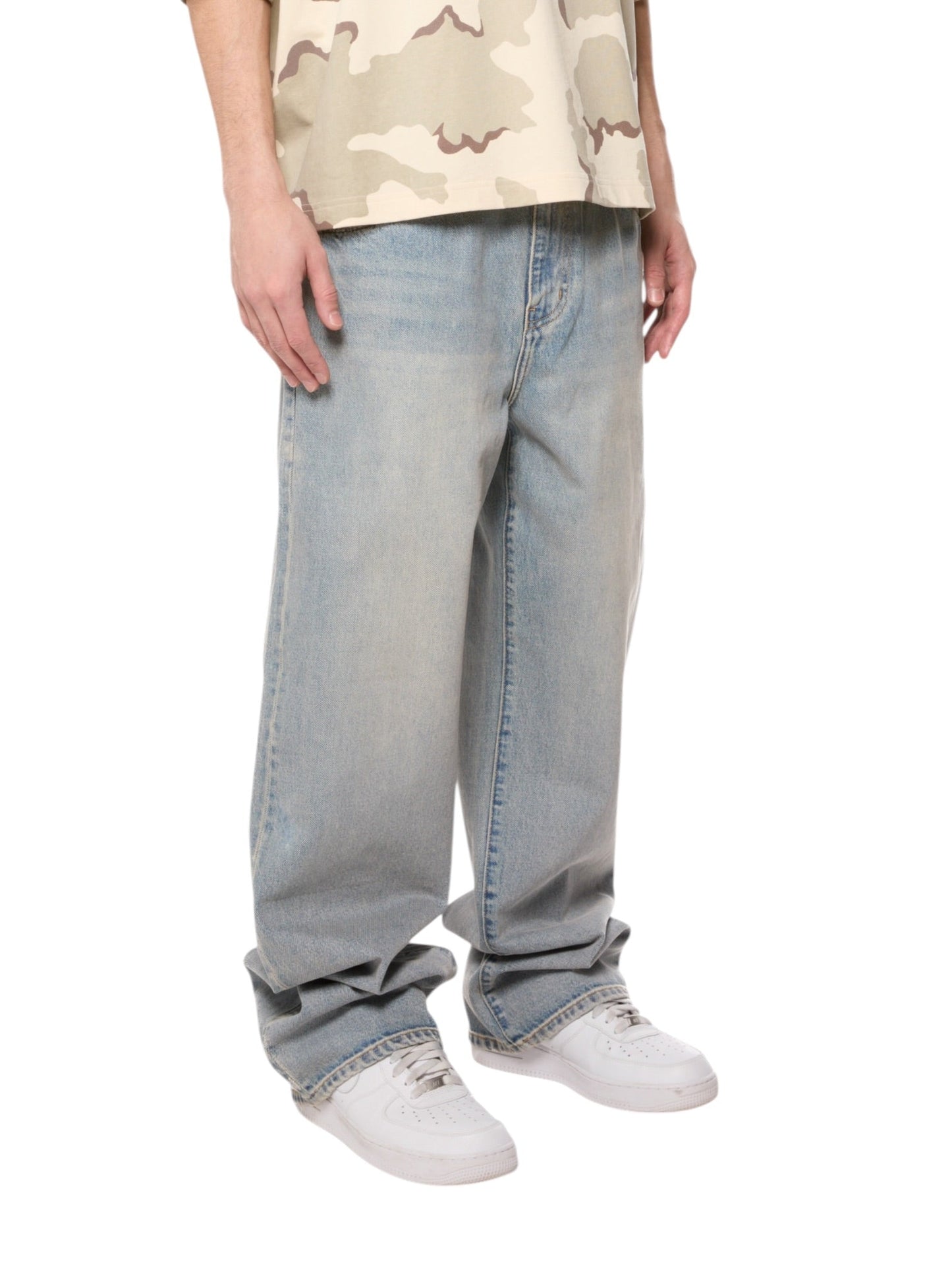 Llc Loose Straight Vintage Dirty Indigo