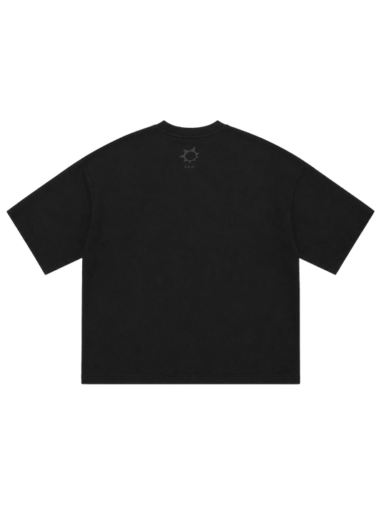 Llc Oversize SS Tee Black