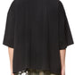 Llc Oversize SS Tee Black