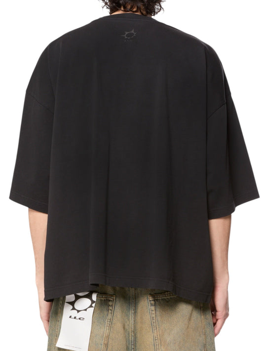 Llc Oversize SS Tee Black