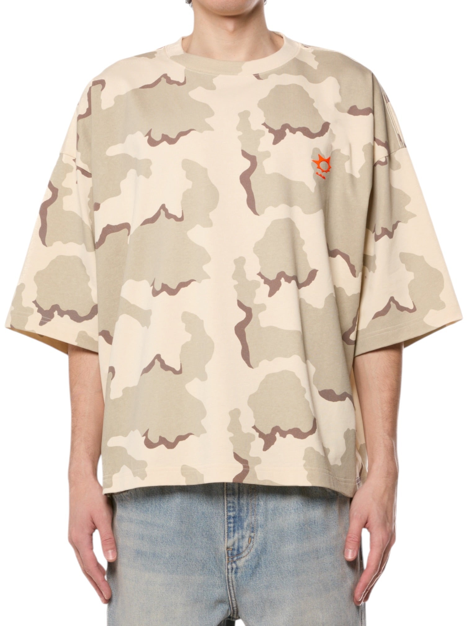 Llc Oversize SS Tee Reflective Camo
