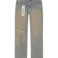 Llc Skinny Boot Dirty Rip Indigo