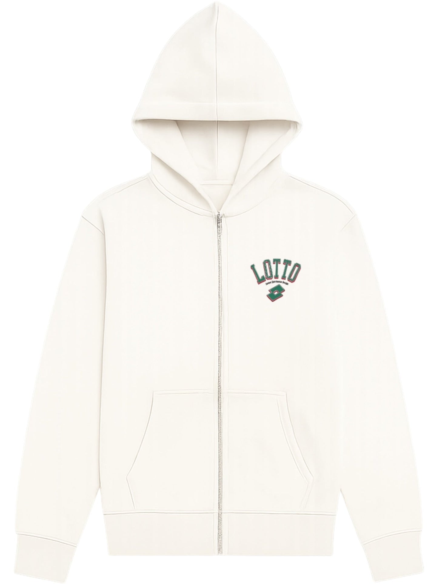 Lotto Legends Live Here Full Zip Hoody Cream