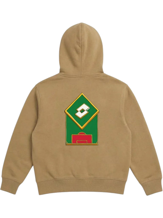 Lotto Match Day Full Zip Hoody Tan