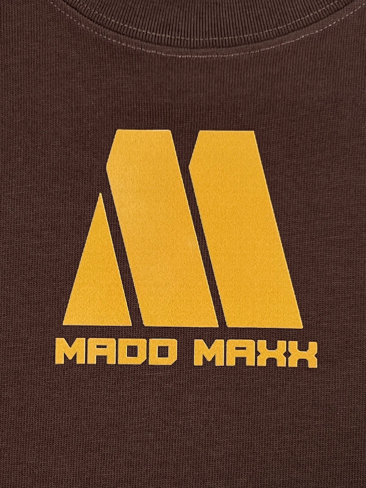 Maddmaxx Logo Tee Brown