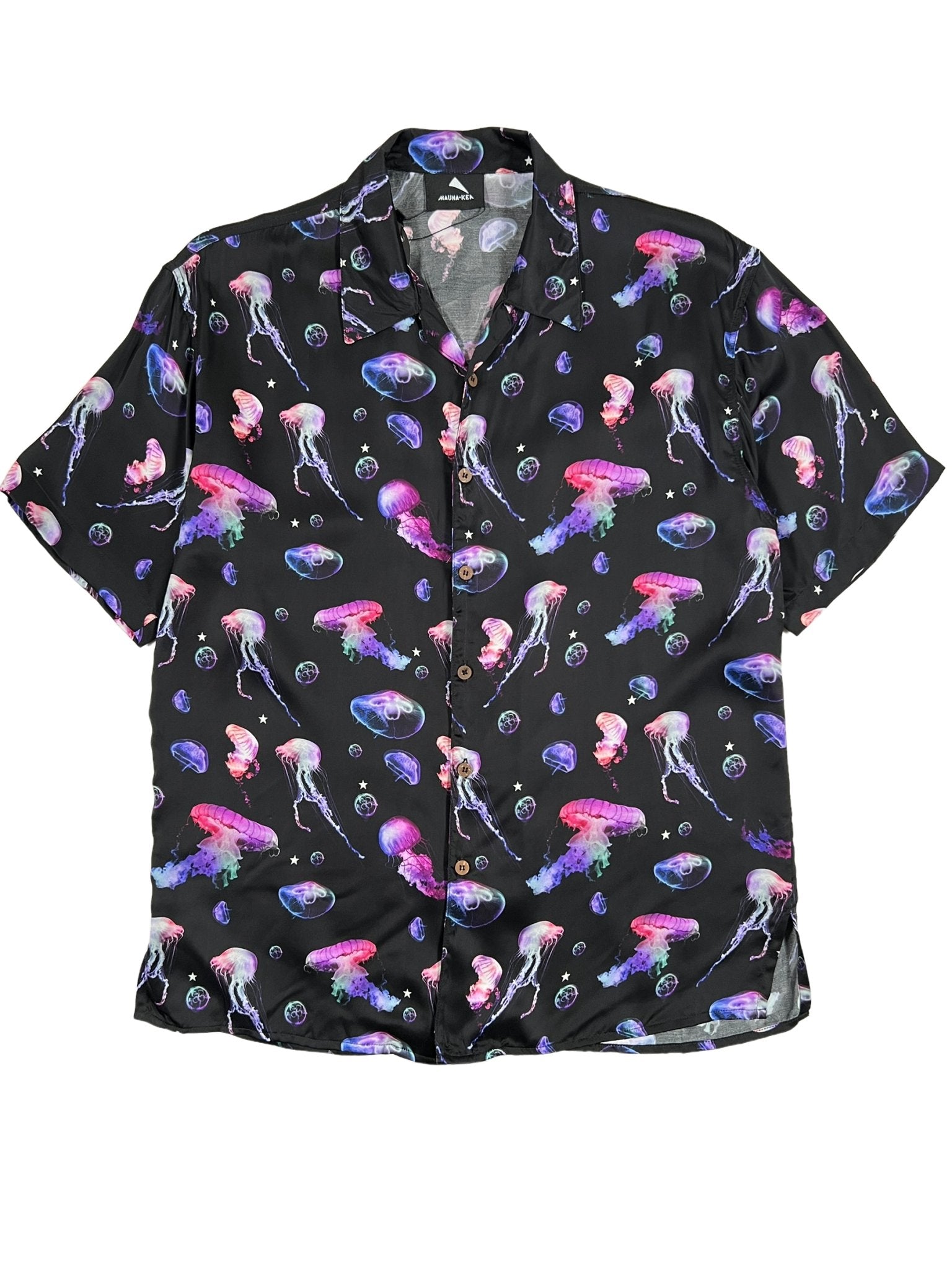 Mku142 Jlf Allover Print Shirt Blk