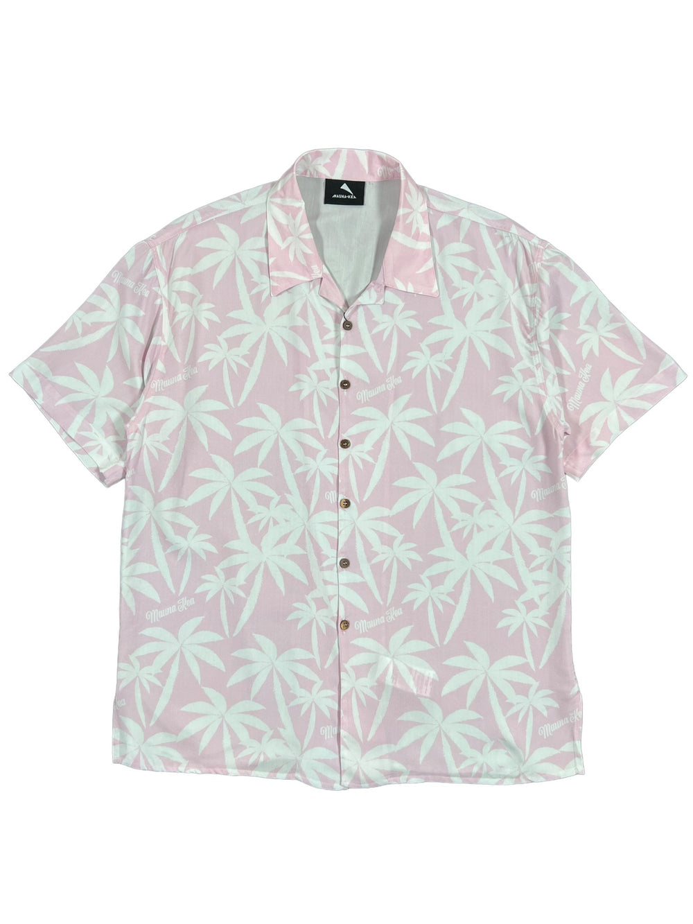 MAUNA-KEA MKU142-PM3 ALLOVER PRINT SHIRT PINK