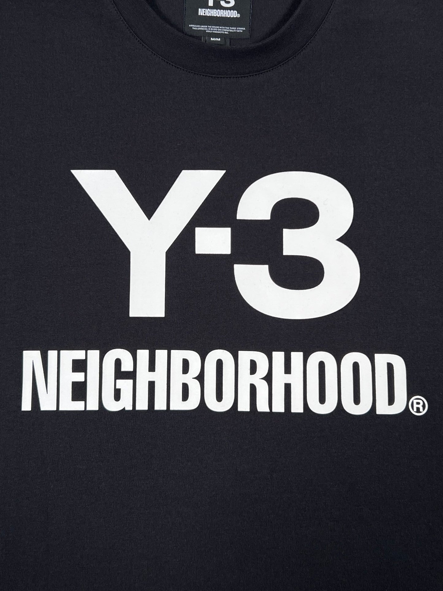 Neighborhood X Y-3 JW6999 NBHD Logo Tee Black