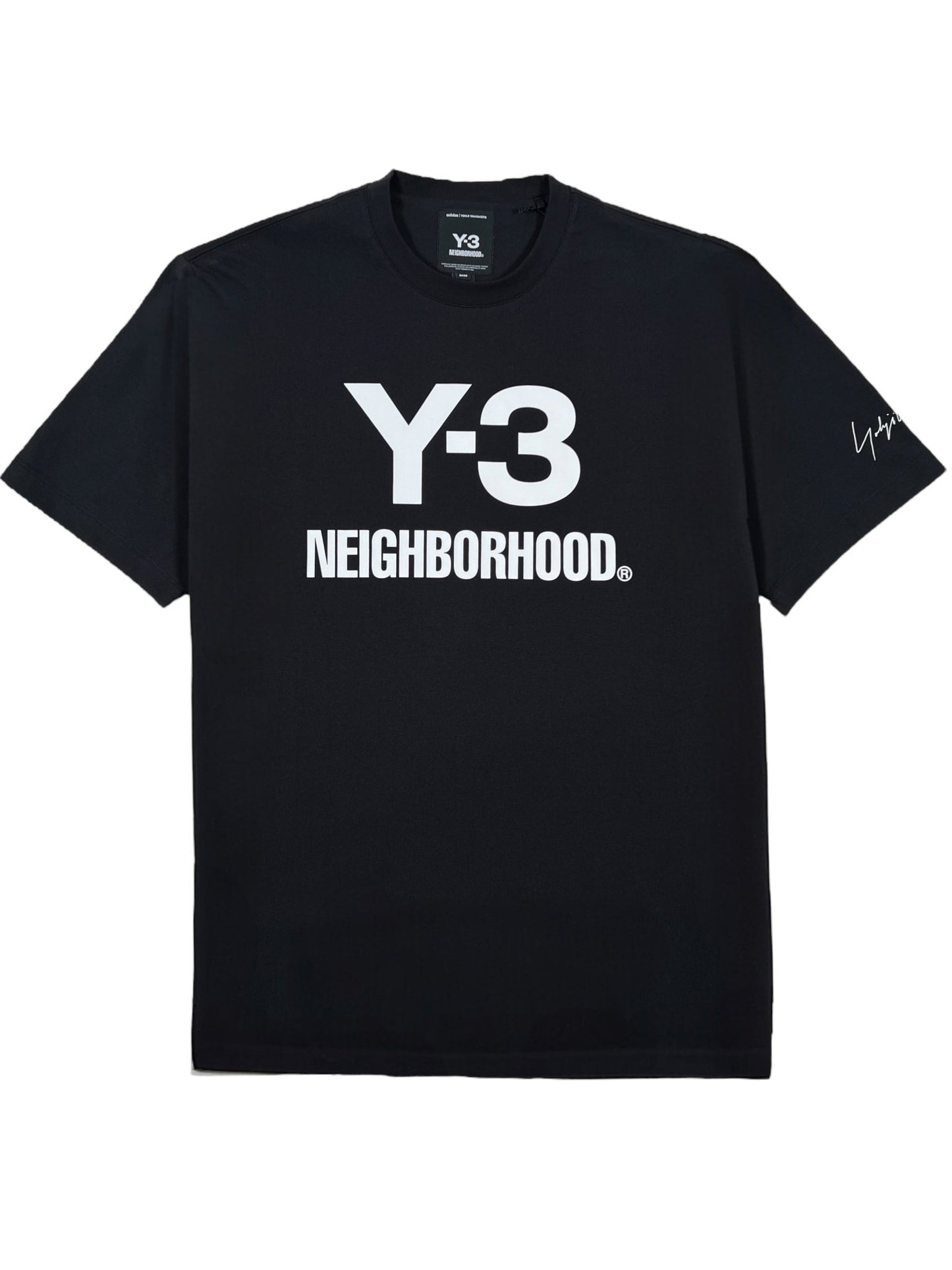 Neighborhood X Y-3 JW6999 NBHD Logo Tee Black