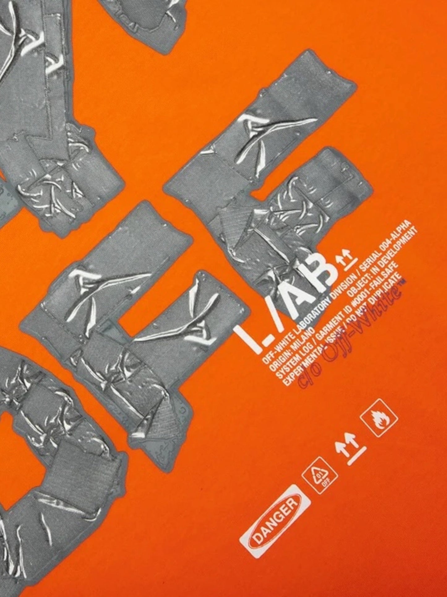 Probus Off Active Duct Tape S/S Tee Orange Tiger Off Active Duct Tape S/S Tee Orange Tiger S