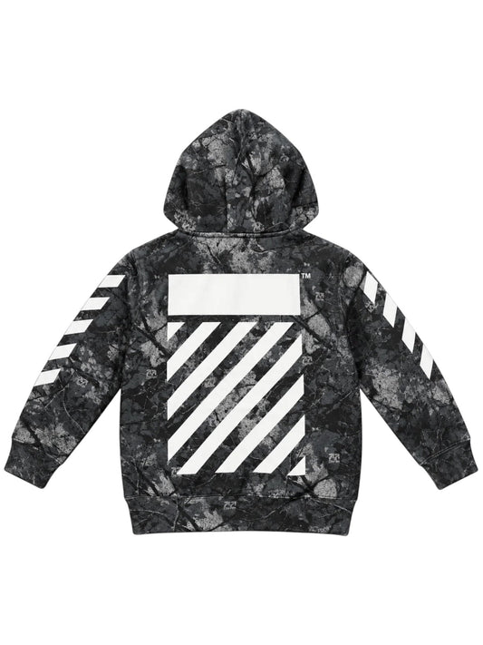Probus Off-White Camo Printed Diag Hoodie Black Off-White Camo Printed Diag Hoodie Black S