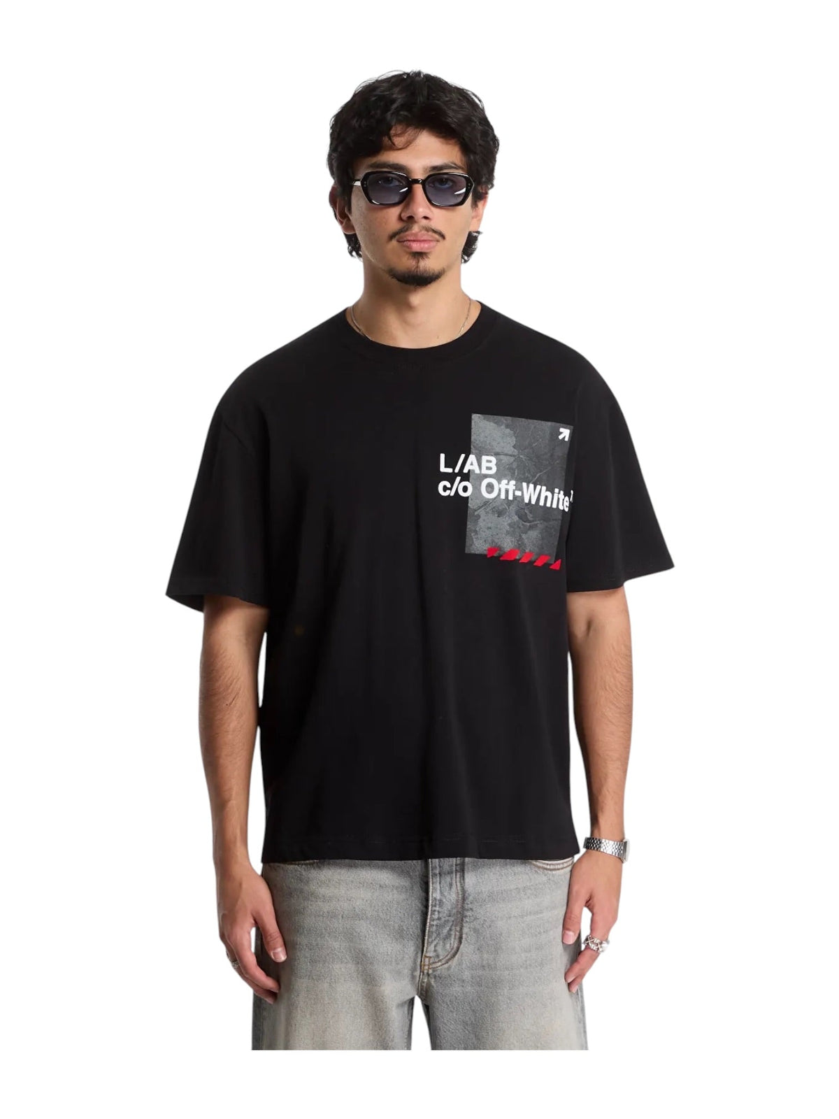 Probus Off-White Camo S/S Tee Black Off-White Camo S/S Tee Black S