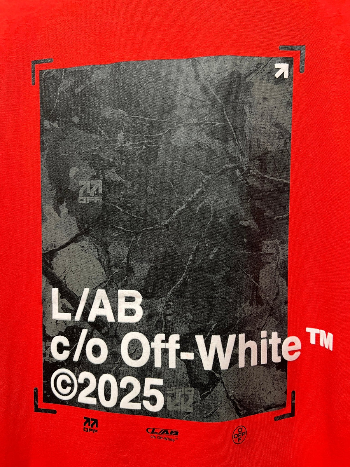 Probus Off-White Camo S/S Tee Tomato Off-White Camo S/S Tee Tomato S
