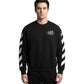 Probus Off-White Diag Crew Neck Sweatshirt Black Off-White Diag Crew Neck Sweatshirt Black S