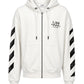 Probus Off-White Diag Full Zip Hoodie White Off-White Diag Full Zip Hoodie White S