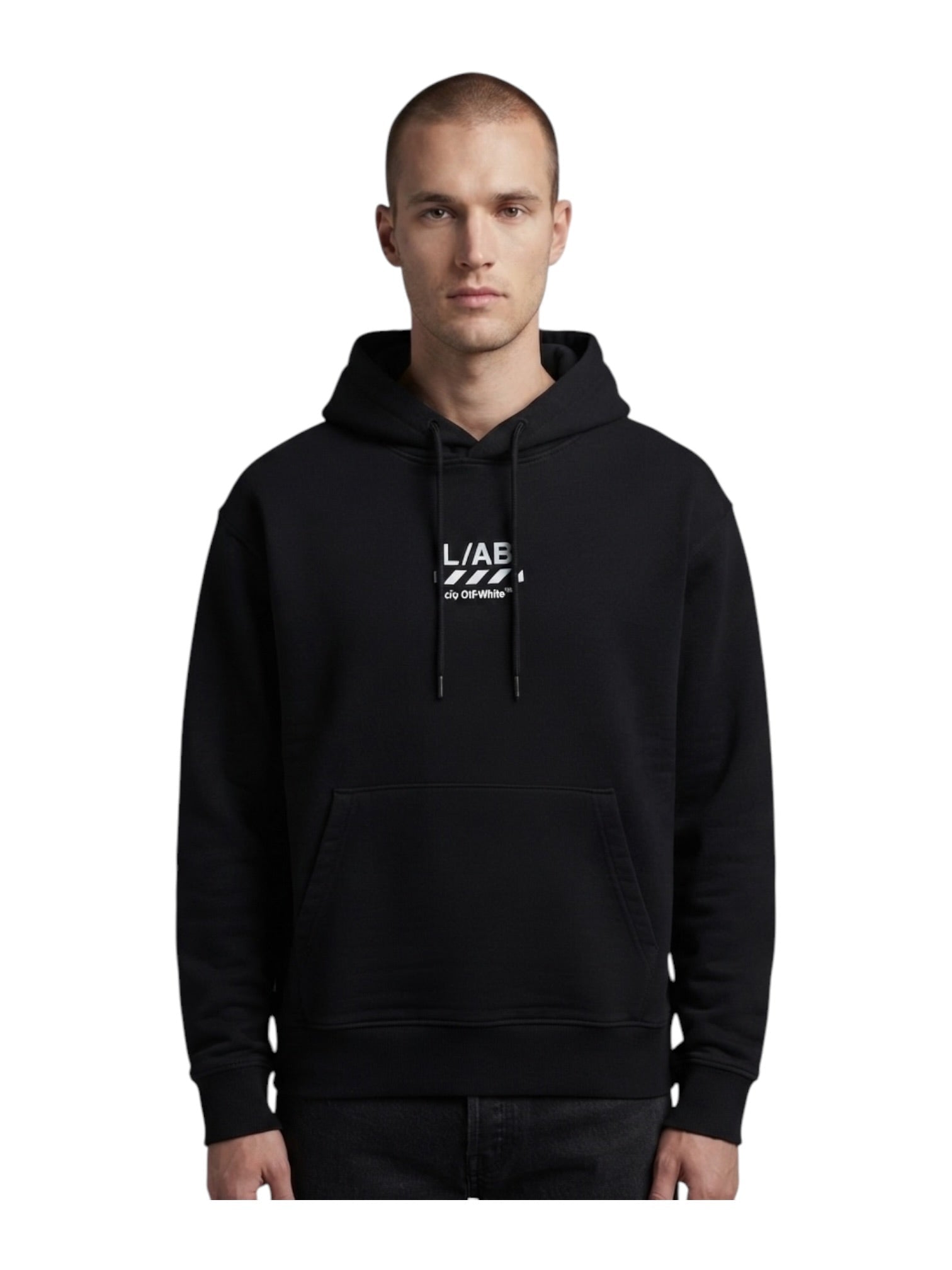 Probus Off-White Diag Hoodie Black Off-White Diag Hoodie Black S