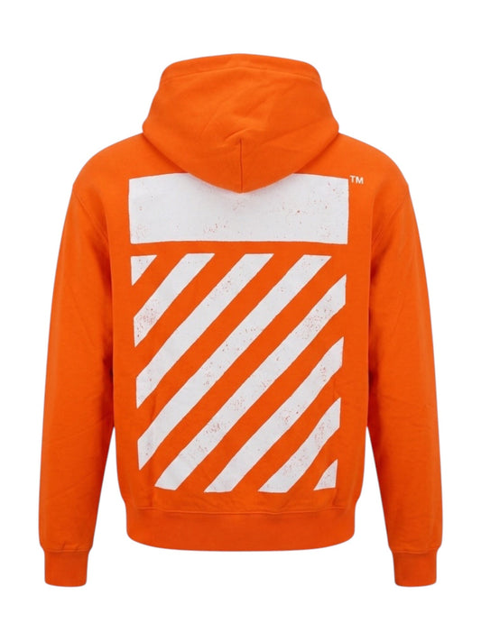 Probus Off-White Diag Hoodie Orange Tiger Off-White Diag Hoodie Orange Tiger S