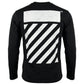 Probus Off-White Diag Long Sleeve Tee Black Off-White Diag Long Sleeve Tee Black S