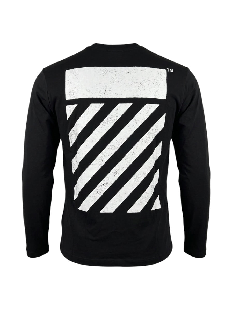 Probus Off-White Diag Long Sleeve Tee Black Off-White Diag Long Sleeve Tee Black S