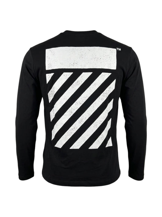 Probus Off-White Diag Long Sleeve Tee Black Off-White Diag Long Sleeve Tee Black S