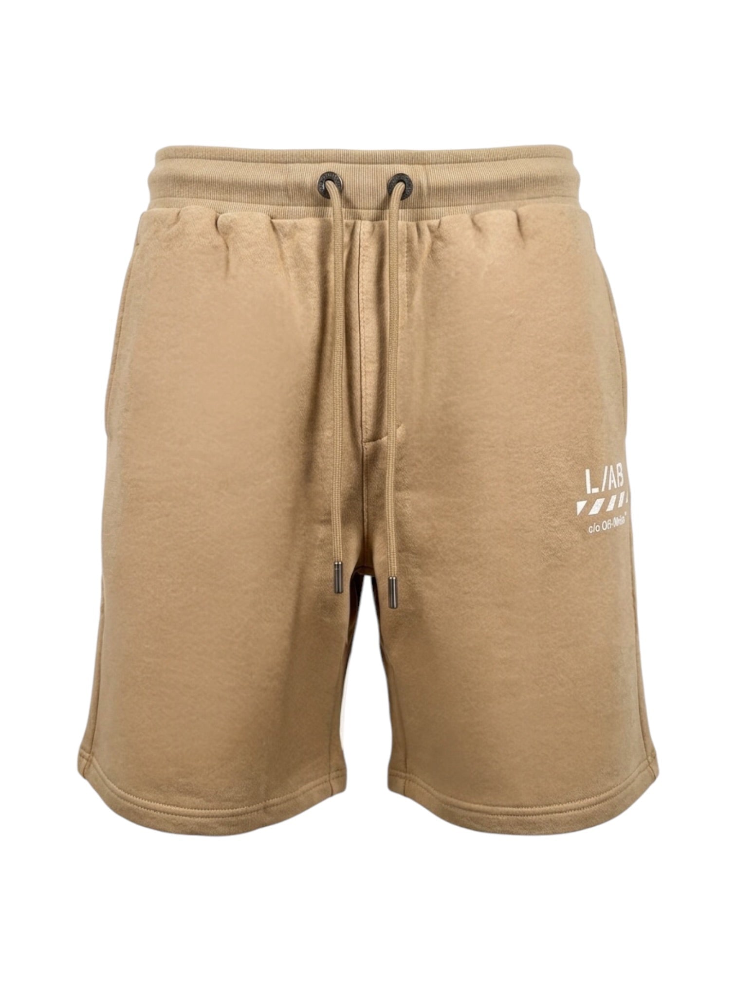 Probus Off-White Diag Open Hem Jogger Shorts Cornstalk Off-White Diag Open Hem Jogger Shorts Cornstalk S
