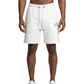 Probus Off-White Diag Open Hem Jogger Shorts White Off-White Diag Open Hem Jogger Shorts White S
