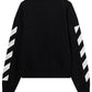 Probus Off-White L/AB Crew Neck Sweater Black Off-White L/AB Crew Neck Sweater Black S