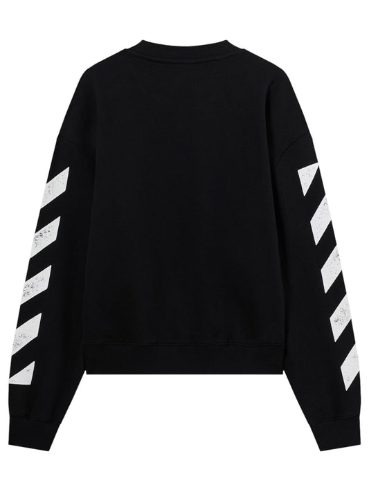 Probus Off-White L/AB Crew Neck Sweater Black Off-White L/AB Crew Neck Sweater Black S