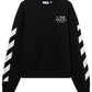 Probus Off-White L/AB Crew Neck Sweater Black Off-White L/AB Crew Neck Sweater Black S