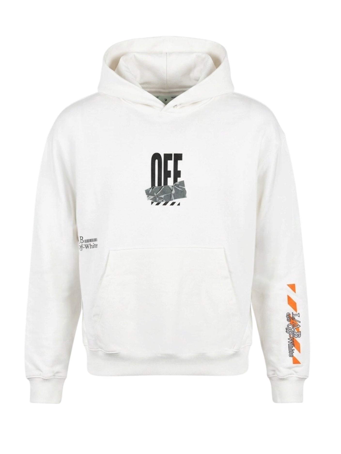 Probus Off-White Off Active Duct Tape Hoodie White Off-White Off Active Duct Tape Hoodie White S