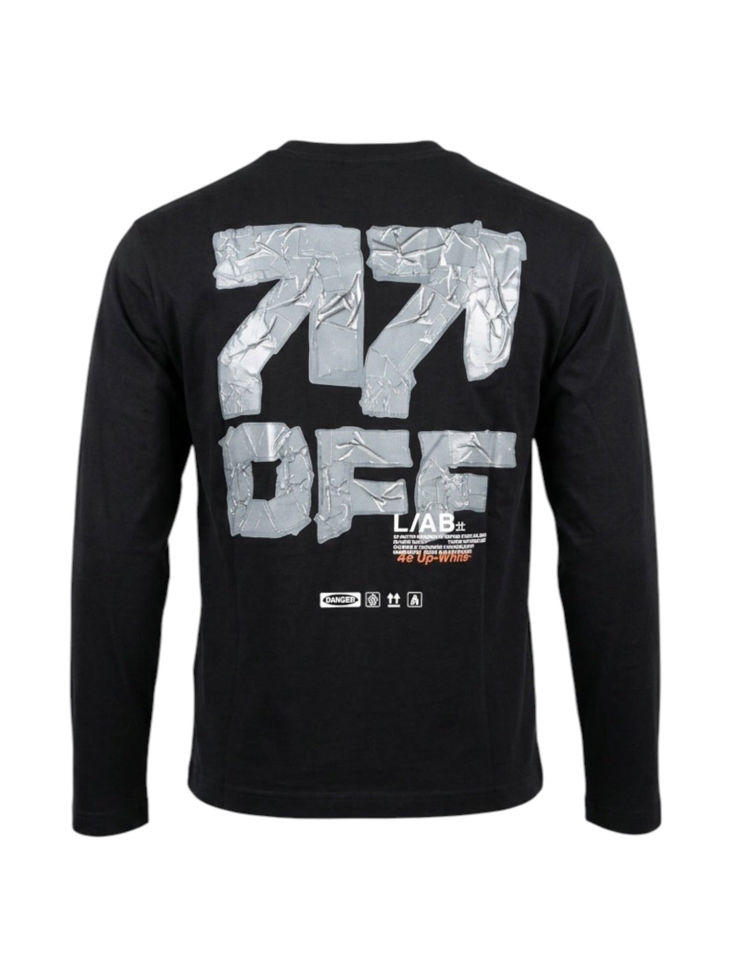 Probus Off-White Off Active Duct Tape L/S Tee Black Off-White Off Active Duct Tape L/S Tee Black S