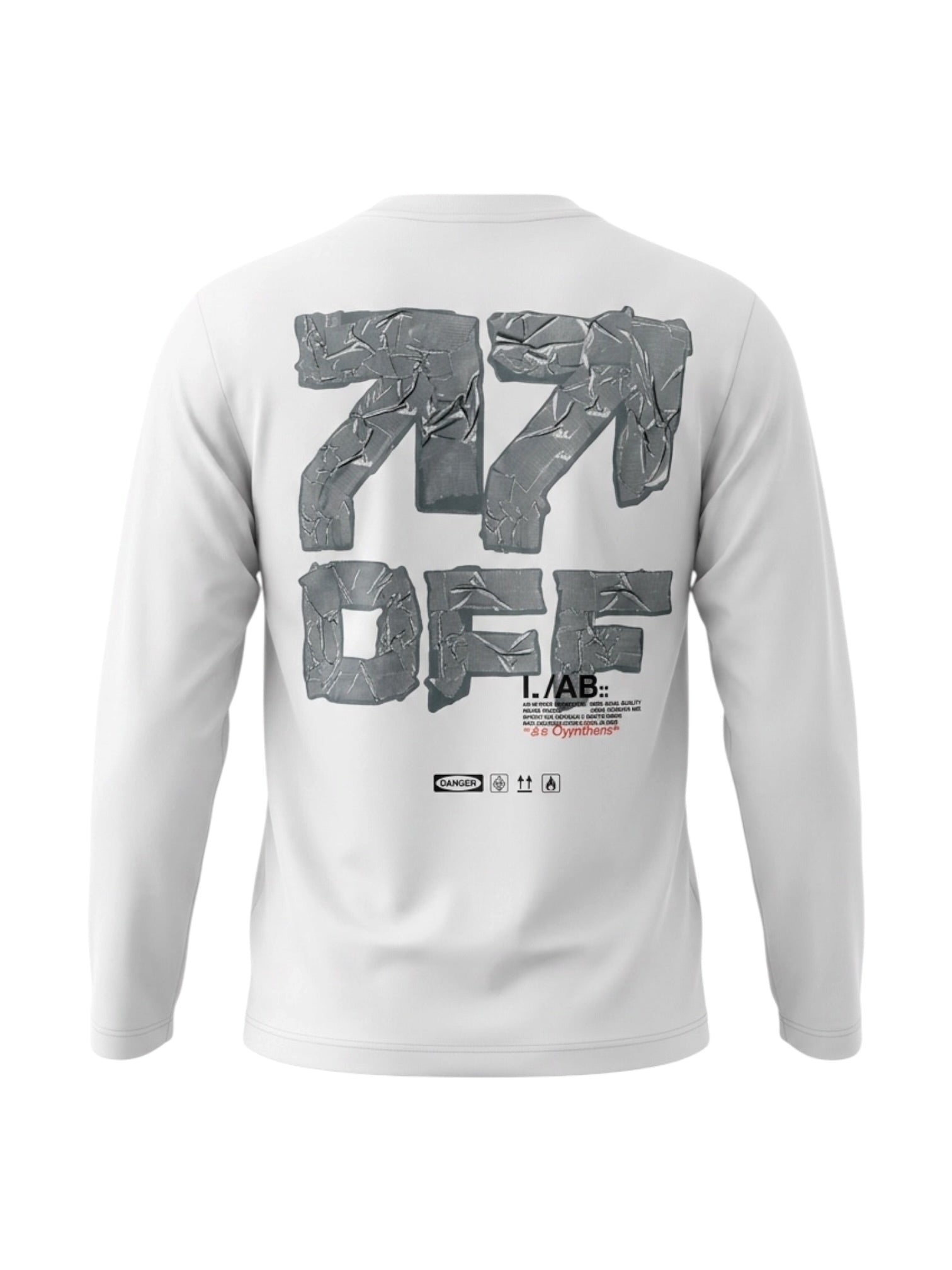 Probus Off-White Off Active Duct Tape L/S Tee White Off-White Off Active Duct Tape L/S Tee White S