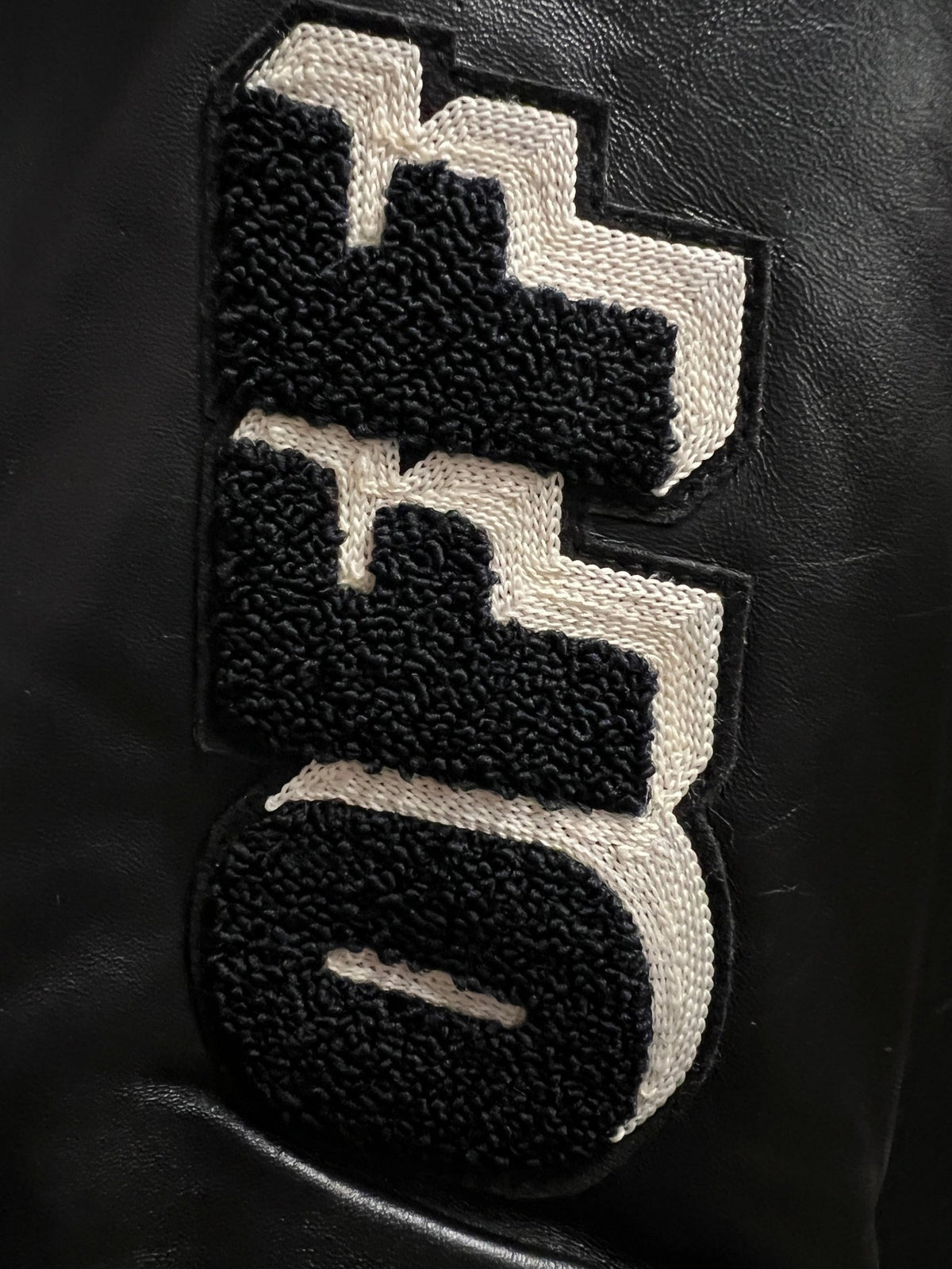 Probus Off-White Off Varsity Wool Leather Black Off-White Off Varsity Wool Leather Black BLACK