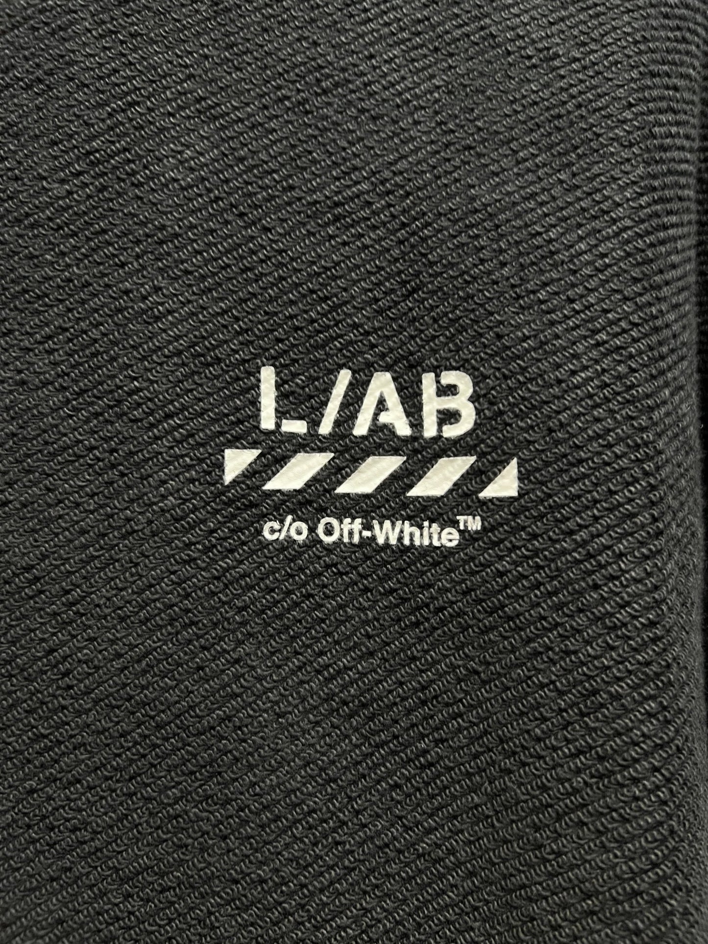 Probus Off-White Reverse Hoodie Black Off-White Reverse Hoodie Black S