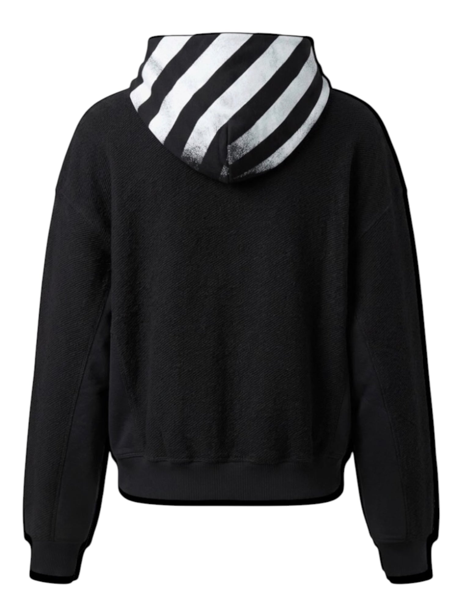 Probus Off-White Reverse Hoodie Black Off-White Reverse Hoodie Black S