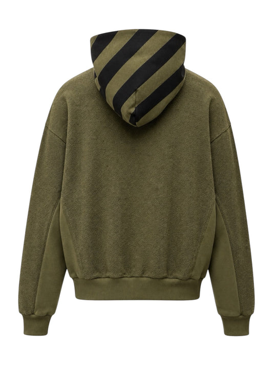 Probus Off-White Reverse Hoodie Winter Moss Off-White Reverse Hoodie Winter Moss S