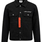 Probus Off-White Zip Trucker Denim Jacket Black Off-White Zip Trucker Denim Jacket Black S