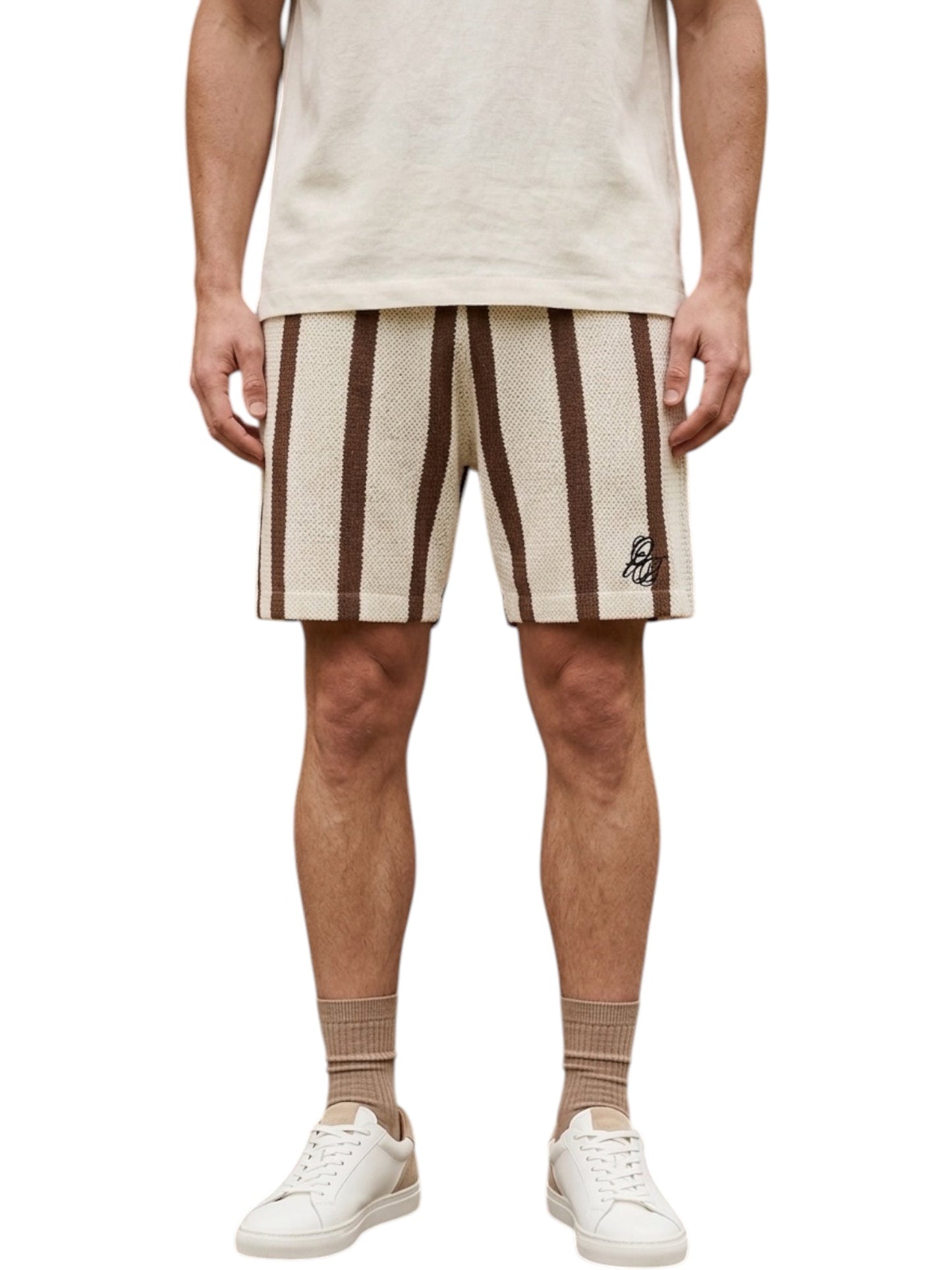 Only The Blind Crochet Rust Short (OTB-BS1702)