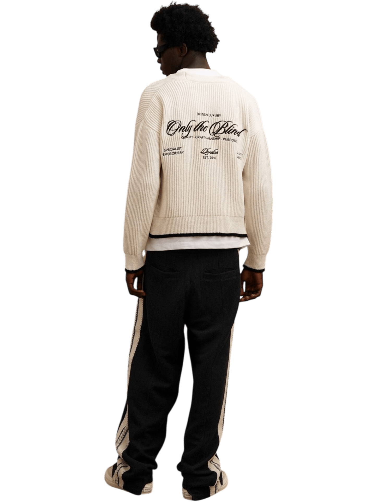 Only The Blind OTB-BS1703 Port Lounge Pant Black