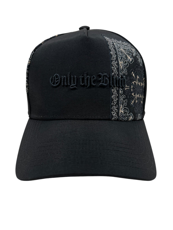 Only The Blind OTB-C1530 Tabriz Trucker Cap Black