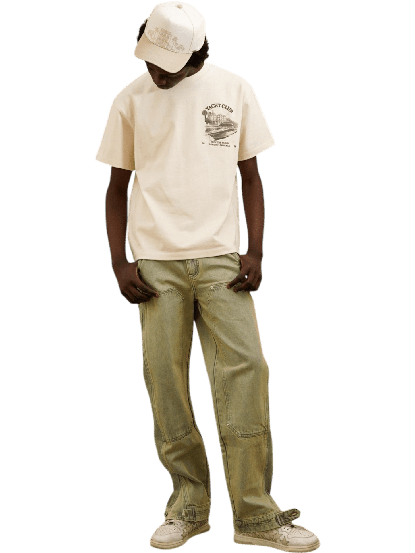 Only The Blind OTB-C1731 Villa Palms Cap Beige