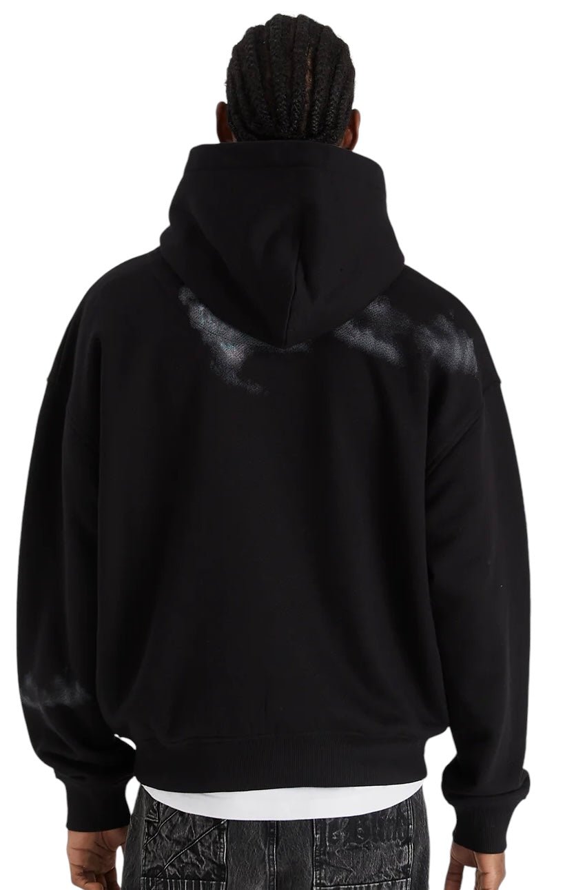 Only The Blind OTB-H1355 Midnight  Hawk Hoodie Blk