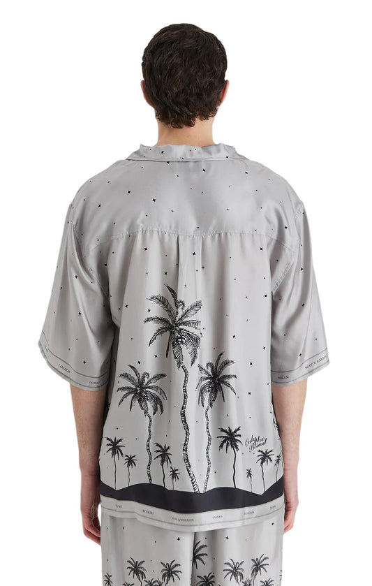 Only The Blind OTB-SH1321 Cloud Silk Shirt Grey