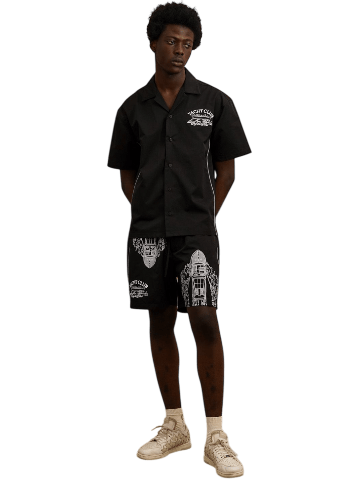 Only The Blind OTB-SH1677 Black Yacht Club Shirt Black
