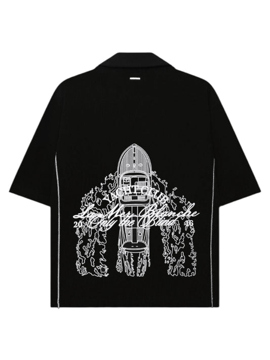 Only The Blind OTB-SH1677 Black Yacht Club Shirt Black