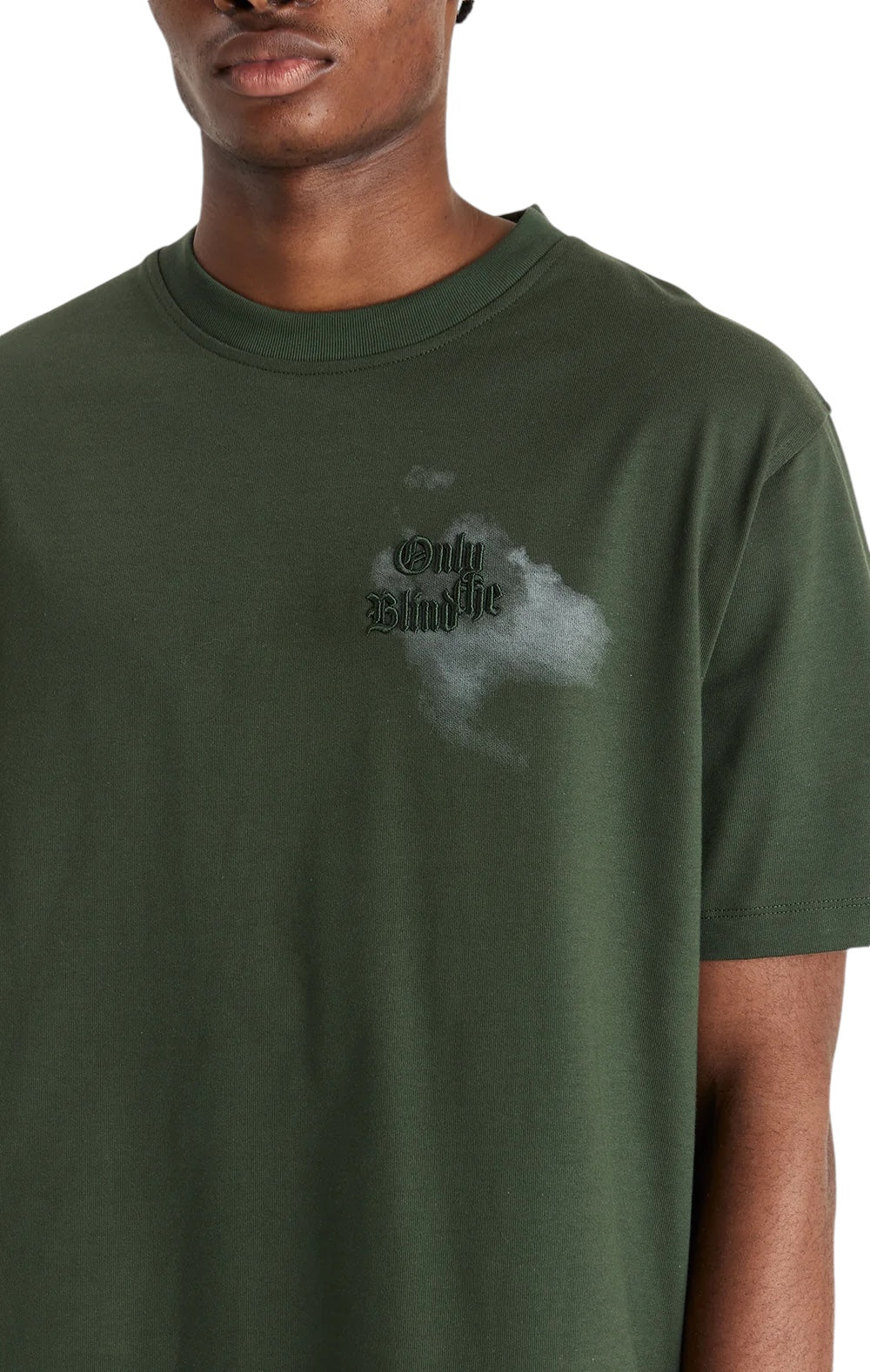 Only The Blind OTB-T1358 Green Hawk T-Shirt