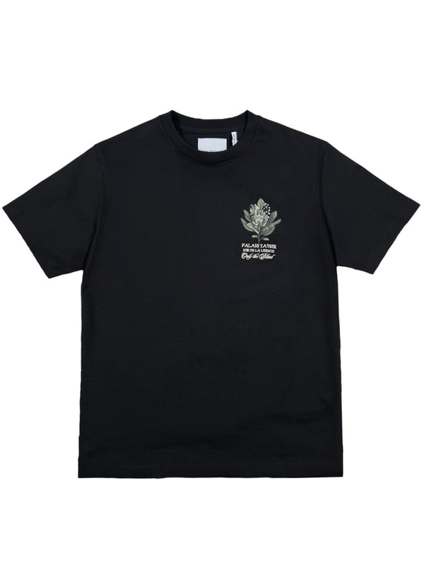 Only The Blind OTB-T1472 Botanical T-shirt Black