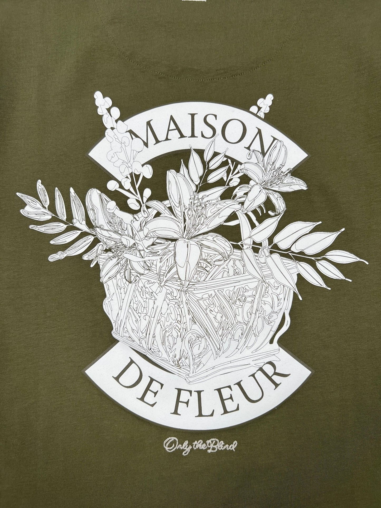 Only The Blind OTB-T1484 Maison De Fleur T-shirt Green